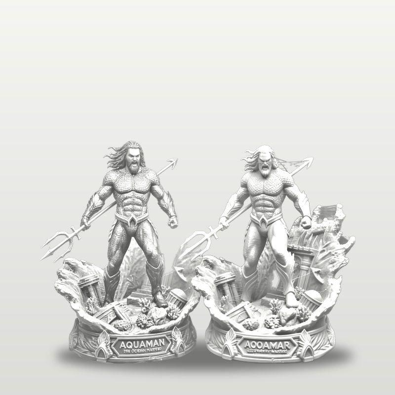 Aquaman in white