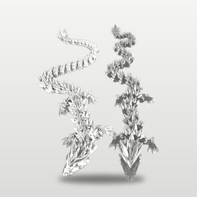 Articulated Crystal Dragon