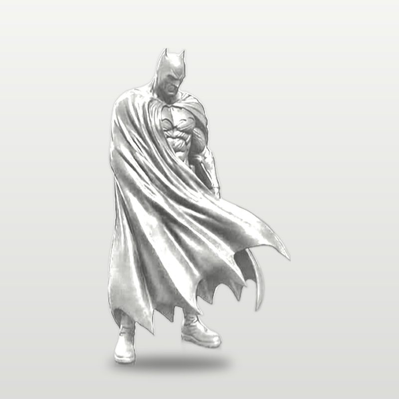 Batman in white