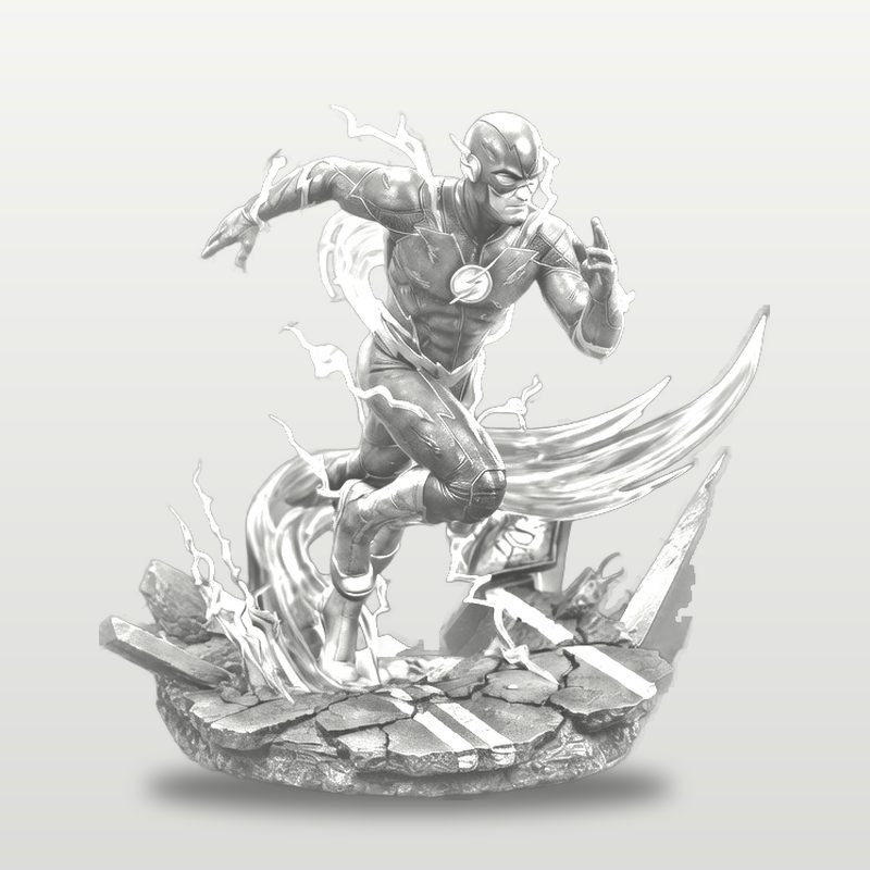 Flash in white