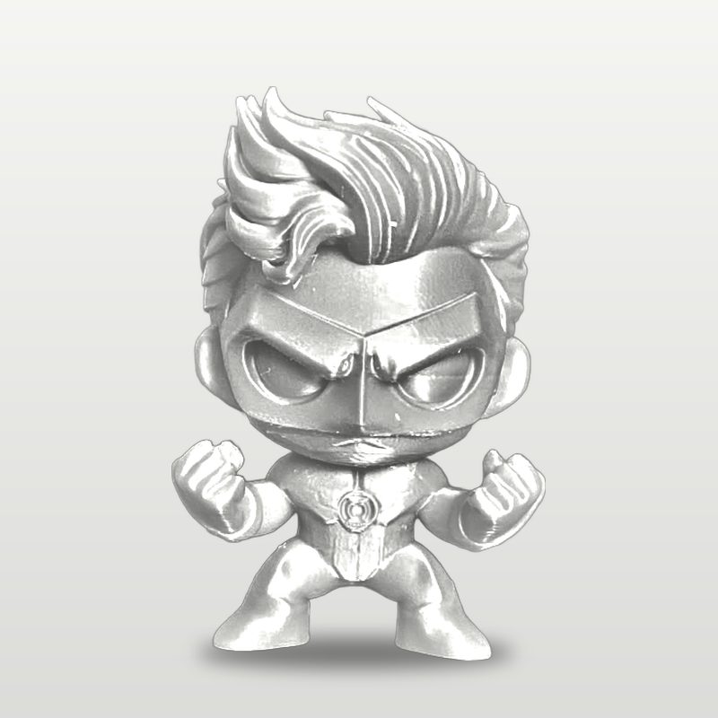 Green Lantern in white