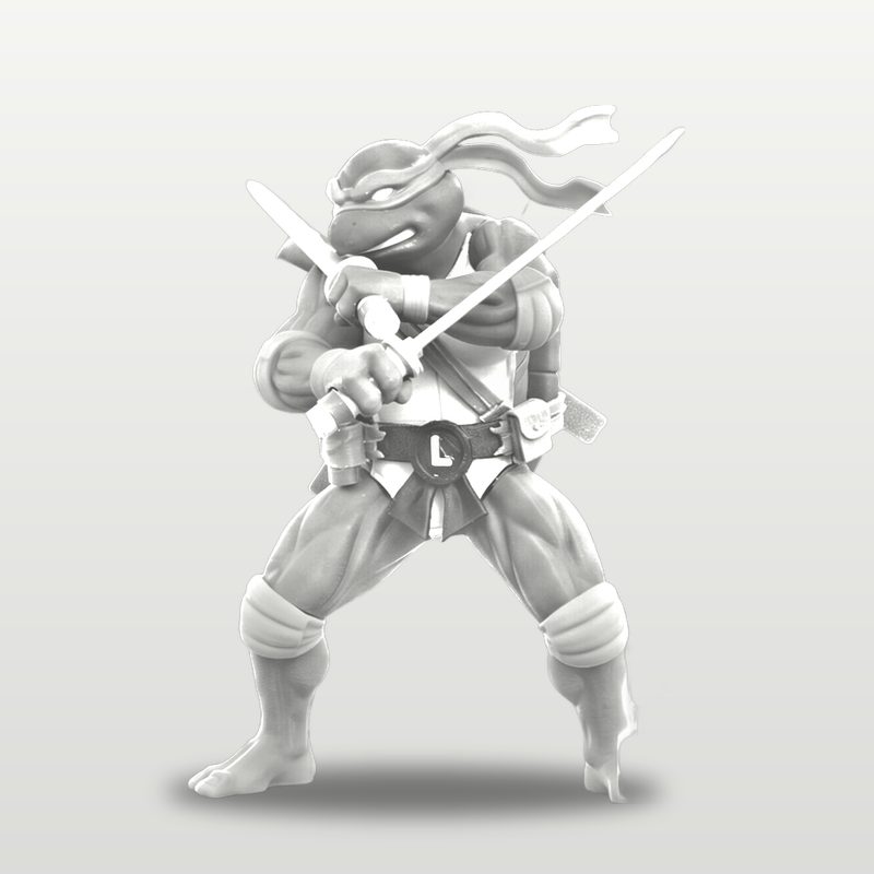 Leonardo in white