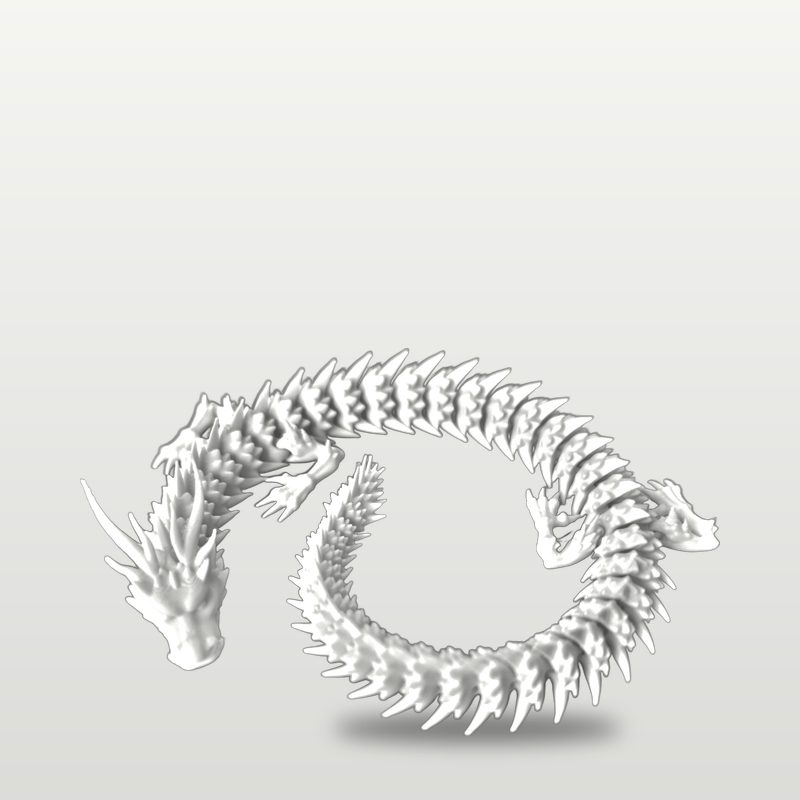 Little Dragon in white