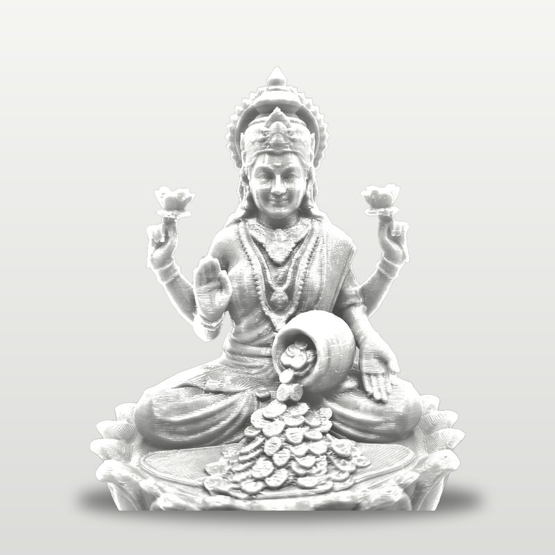 Maa Lakshmi Ji idol in white