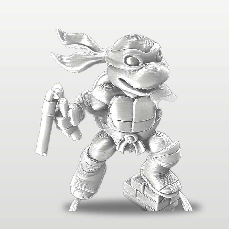 Michelangelo in white