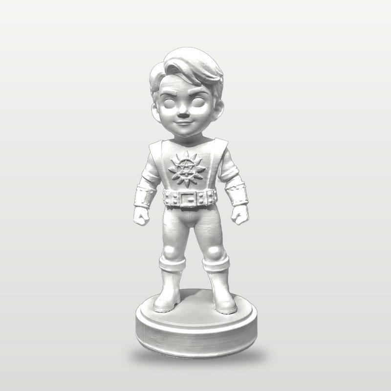 Shaktimaan in white
