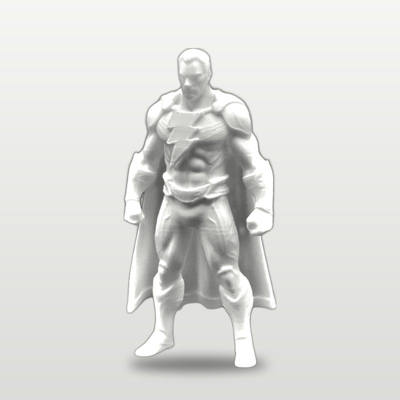 Shazam in white