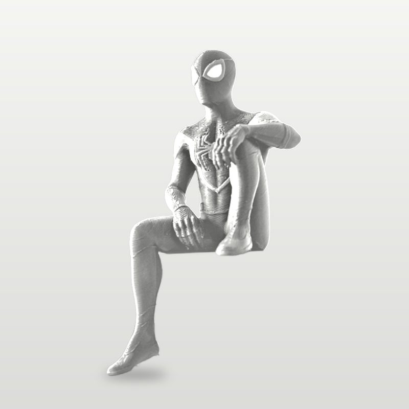 Spider-Man in white